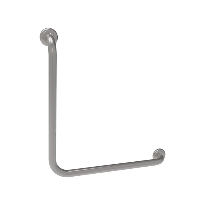 Maniglia disabili e anziani verticale 50x50 inox lucido