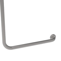 Maniglia disabili e anziani verticale 50x50 inox lucido