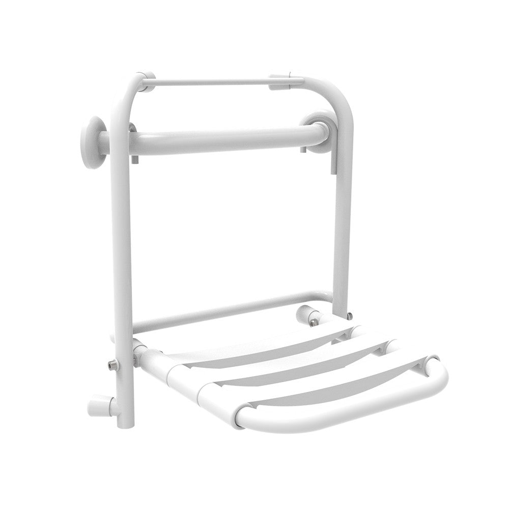 Seggiolino ribaltabile per disabili ed anziani e maniglia goman