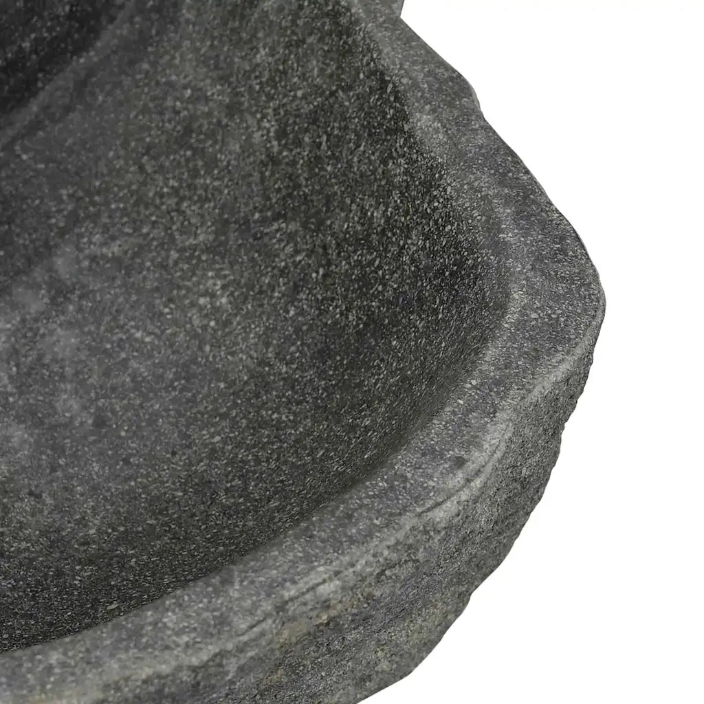 vidaXL Lavabo a parete Grigio (38-45) x (30-35) x 15 cm