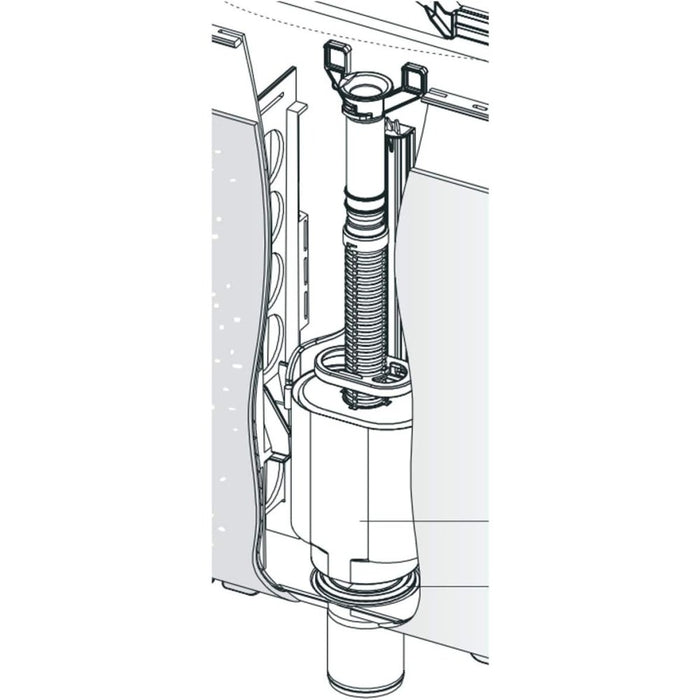 Valvola scarico con guarnizione fluidmaster 608829