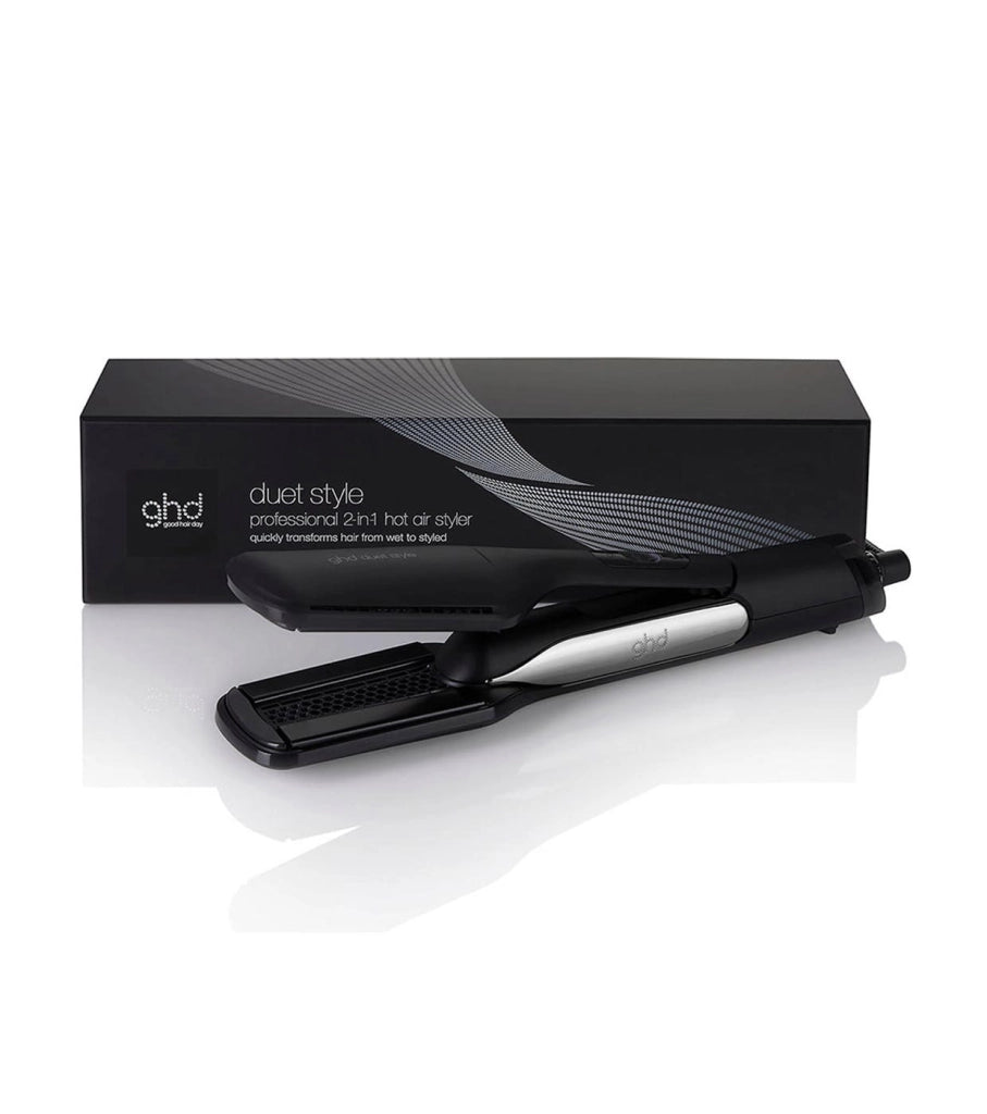 Ghd duet 2 in 1 black hair iron and hot air dryer - 5060760618636