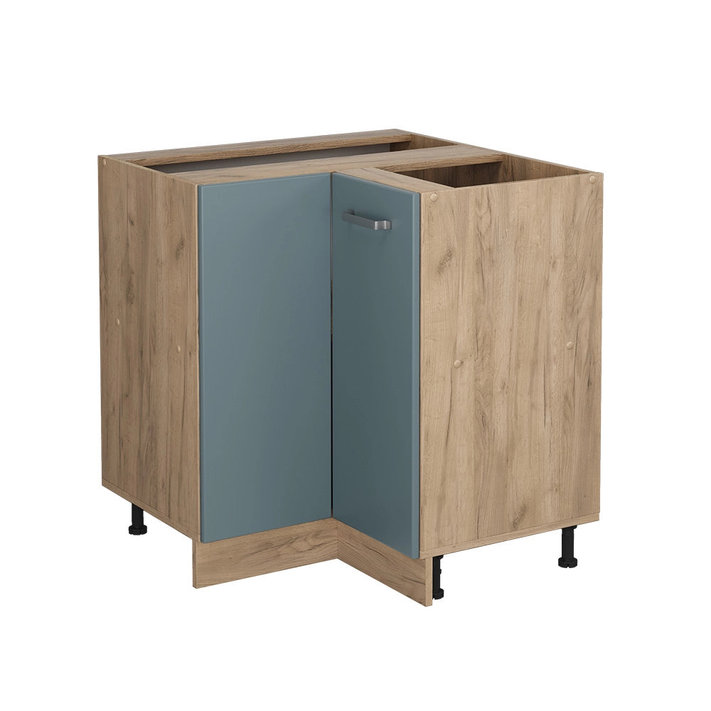 Vicco Mobile ad angolo cucina Grigio-blu 75.6 cm senza piano di lavoro