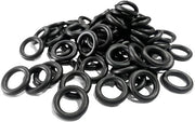 O-ring in gomma nitrile - 50 pezzi - Antistatico - Resistente all'olio - Resistente al calore - Scatola di organizzazione - Anello di sigillatura