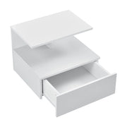 Comodino mobiletto pensile con cassetto 40 cm bianco 03_0000825