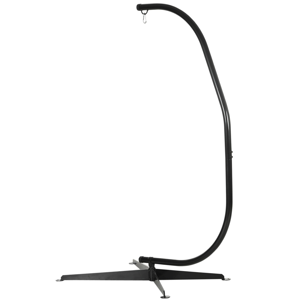 Supporto Sedia Sospesa ¨C zephmum ¨C Base X, Nero, 114x80x208 cm