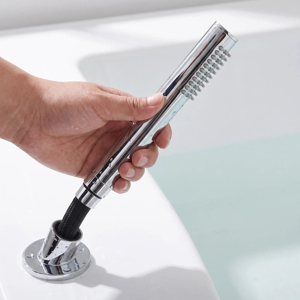 Rubinetto Per Vasca A 3 Fori Rea Lungo Chrome