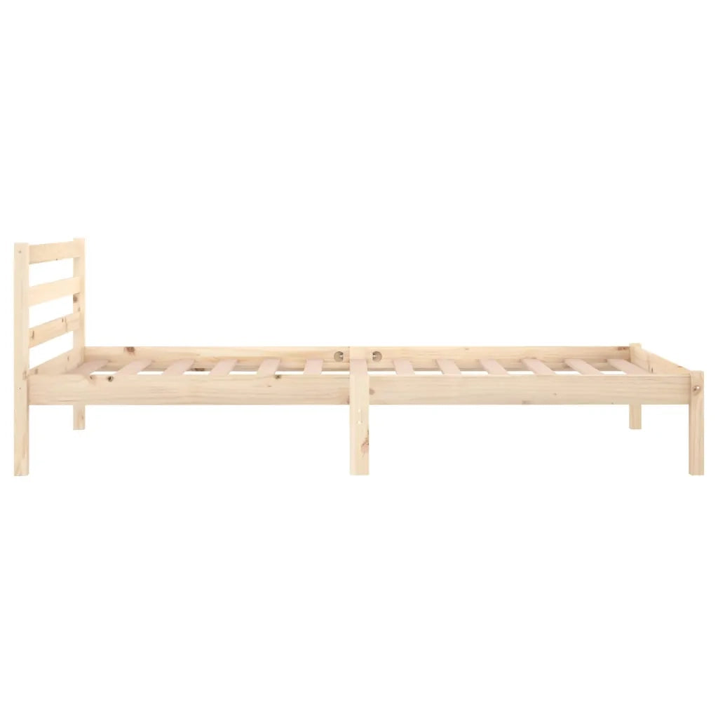 Giroletto-Struttura Letto in Legno Massello di Pino 100x200 cm 150527