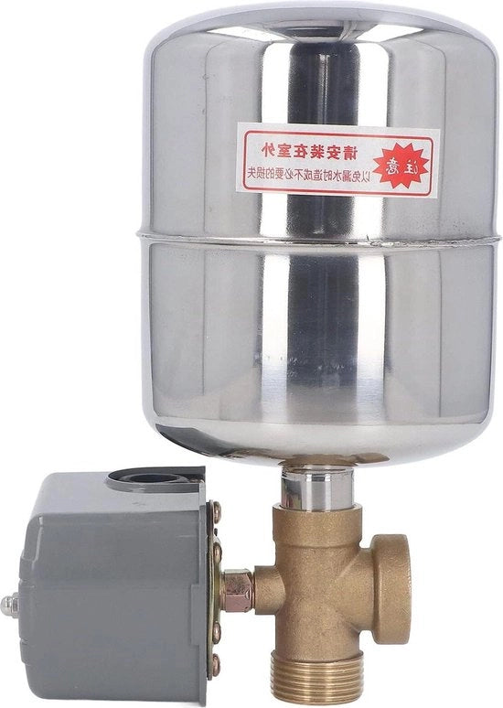 Rilevatore di Pressione Elettronico per Pomp Idraulica con Tanke in Acciaio Inossidabile - Controllo di Pressione Automatico, Valvola di Coperchio