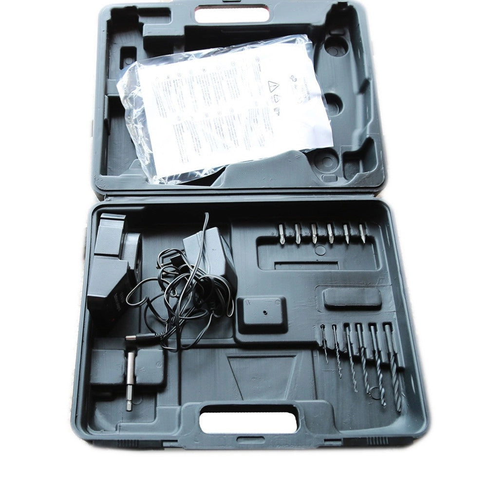 Trade Shop - Avvitatore 18v Trapano Batteria A Litio Caricabatterie Ricaricabile Accessori -