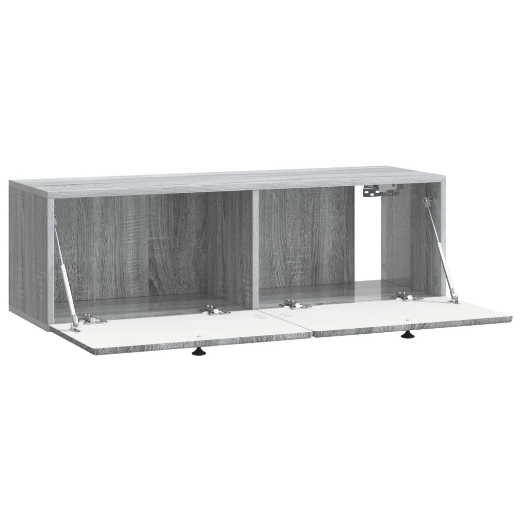 Mobile Porta TV da Muro 98 x 31 x 30 cm Sonoma grigio