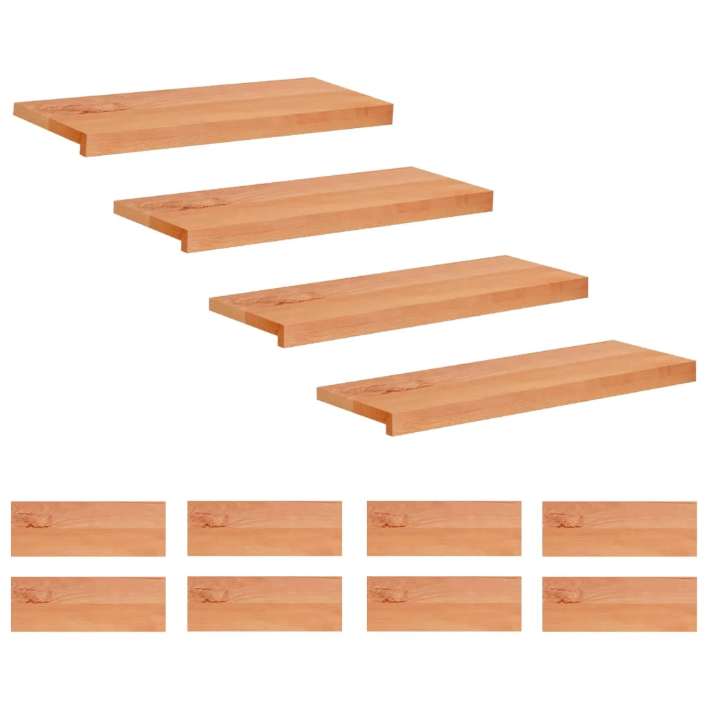 Tappeti per scale 12 pz 70 x 25 x 2 cm Vernice 3446352