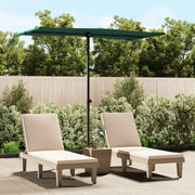 Ombrellone da Esterni-Ombrello da giardino con Palo in Alluminio 180x110cm Verde