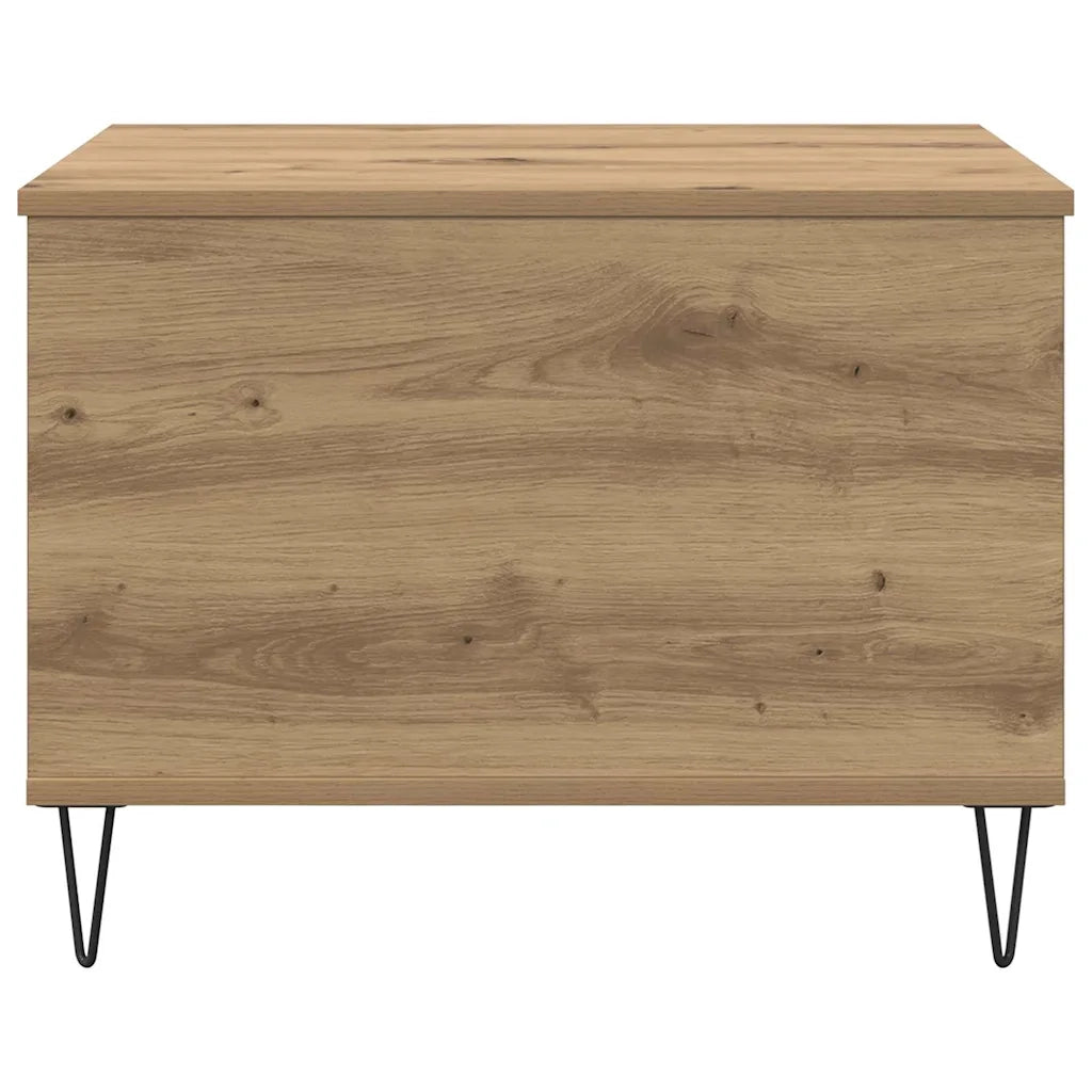 Tavolino da salotto Rovere artigianale 60 x 44,5 x 45 cm