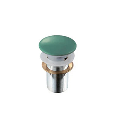 PILETTA CLICK-CLACK LAVABO FANCY CON TROPPO PIENO- Verde Foresta- DH- pezzi 1