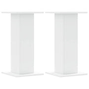 Portavasi mobili per fiori set da 2 30 x 30 x 60 cm legno ingegnerizzato bianco 02_0045277