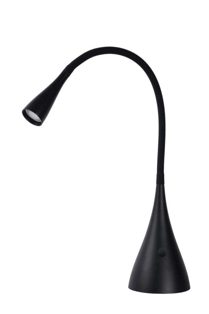 Lampada scrivania Lucide Zozy con LED 4W 3000K nera