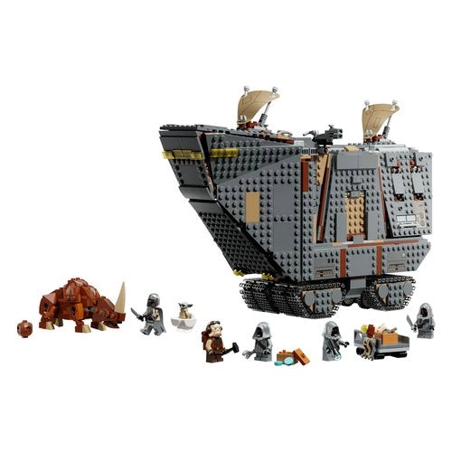 Set costruzioni lego 75453 star wars sandcrawler e mudhorn offworld