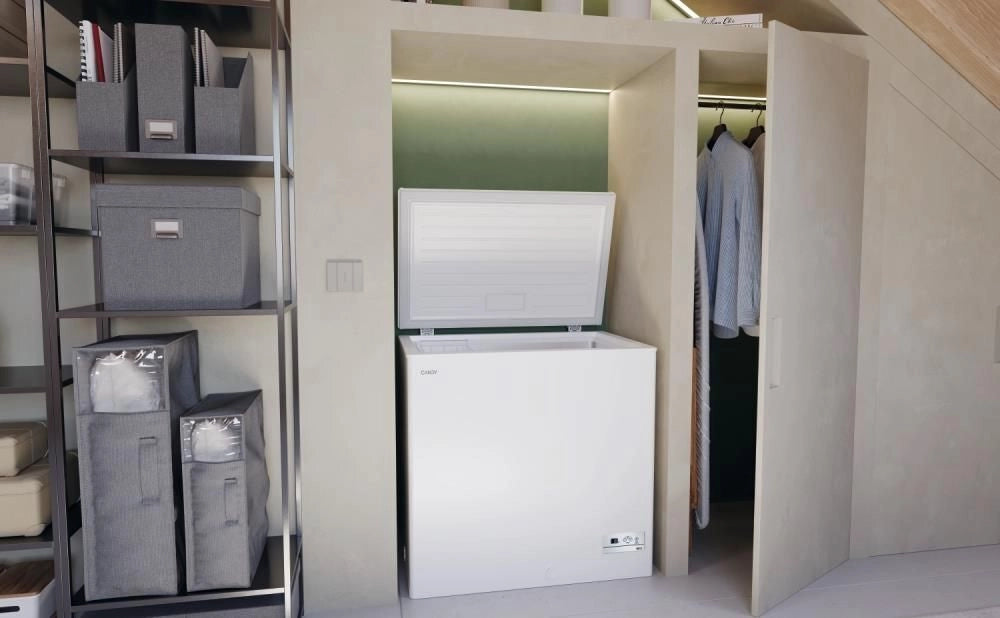 Candy Artico CHAE 2002E Congelatore a pozzo Libera installazione 196 L E Bianco