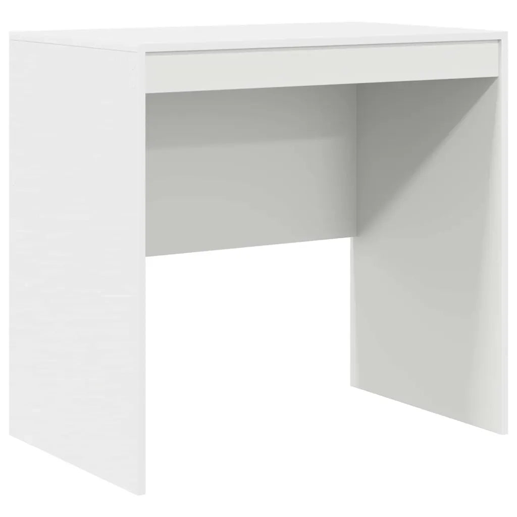Scrivania-Scrivanie per ufficio e studio-Scrittoio Bianco 80 x 50 x 76 cm