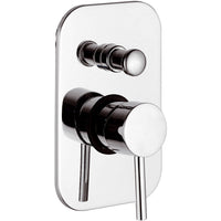 Rubinetto Miscelatore Monocomando Doccia ad Incasso con Deviatore in Ottone Mariani Hermes Cromato