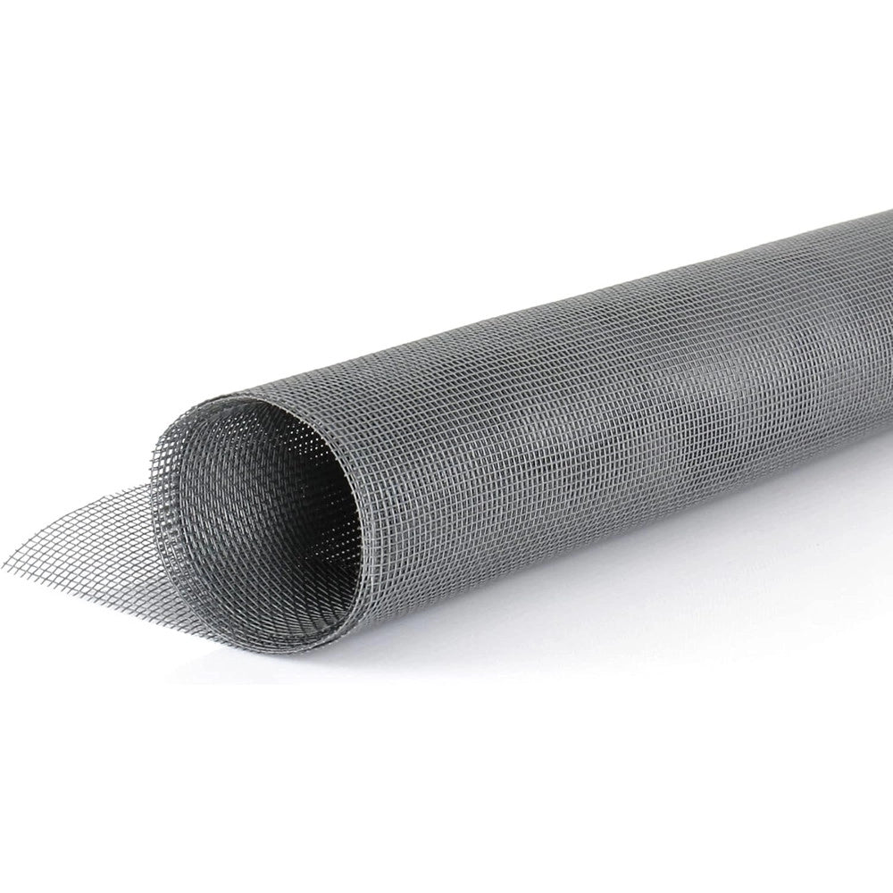 Trade Shop - Zanzariera A Rete Rotolo Da 1 X 2.5 Mt Con Maglia Fine Da 1.8x1.6mm Resistente 622159 -