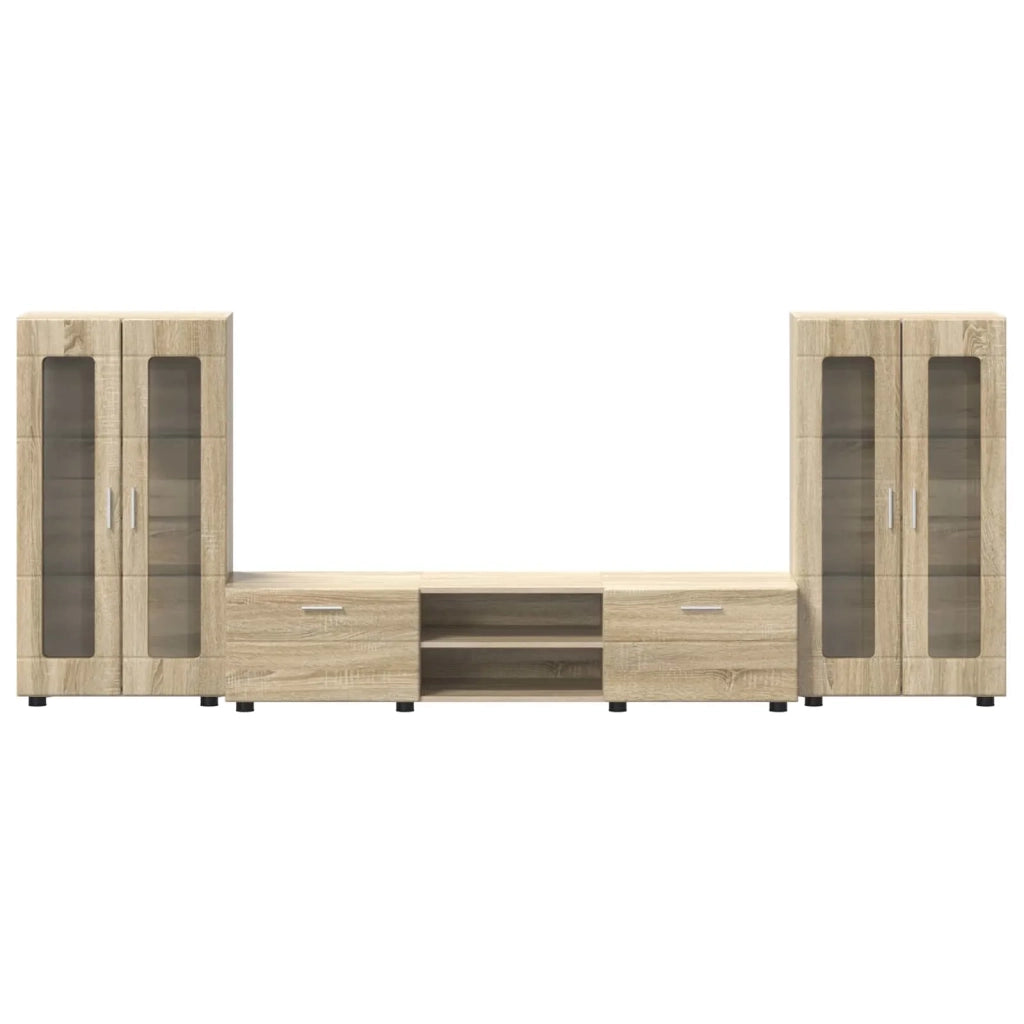 Set mobile TV FLORIN 3 pcs Rovere Sonoma Legno multistrato 3397936