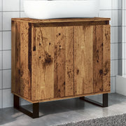 Mobile da Bagno Legno Vecchio 58x33x60 cm in Truciolato 857220