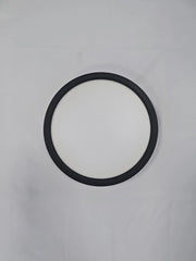 ZMH Lampada da soffitto plafoniera LED minimalista nera 18 cm design per cucina