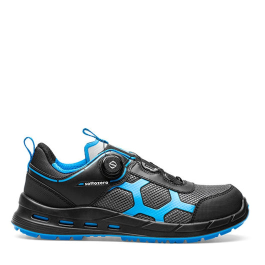 Scarpe da Lavoro Antinfortunistiche Basse con Rotore S3S ESD Ultra Leggera e Traspirante | Sottozero Modello UFO Plus 44