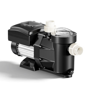 Pompa piscina per ricircolo con velocità regolabile 750W 21000l/h 17m Pompa di circolazione