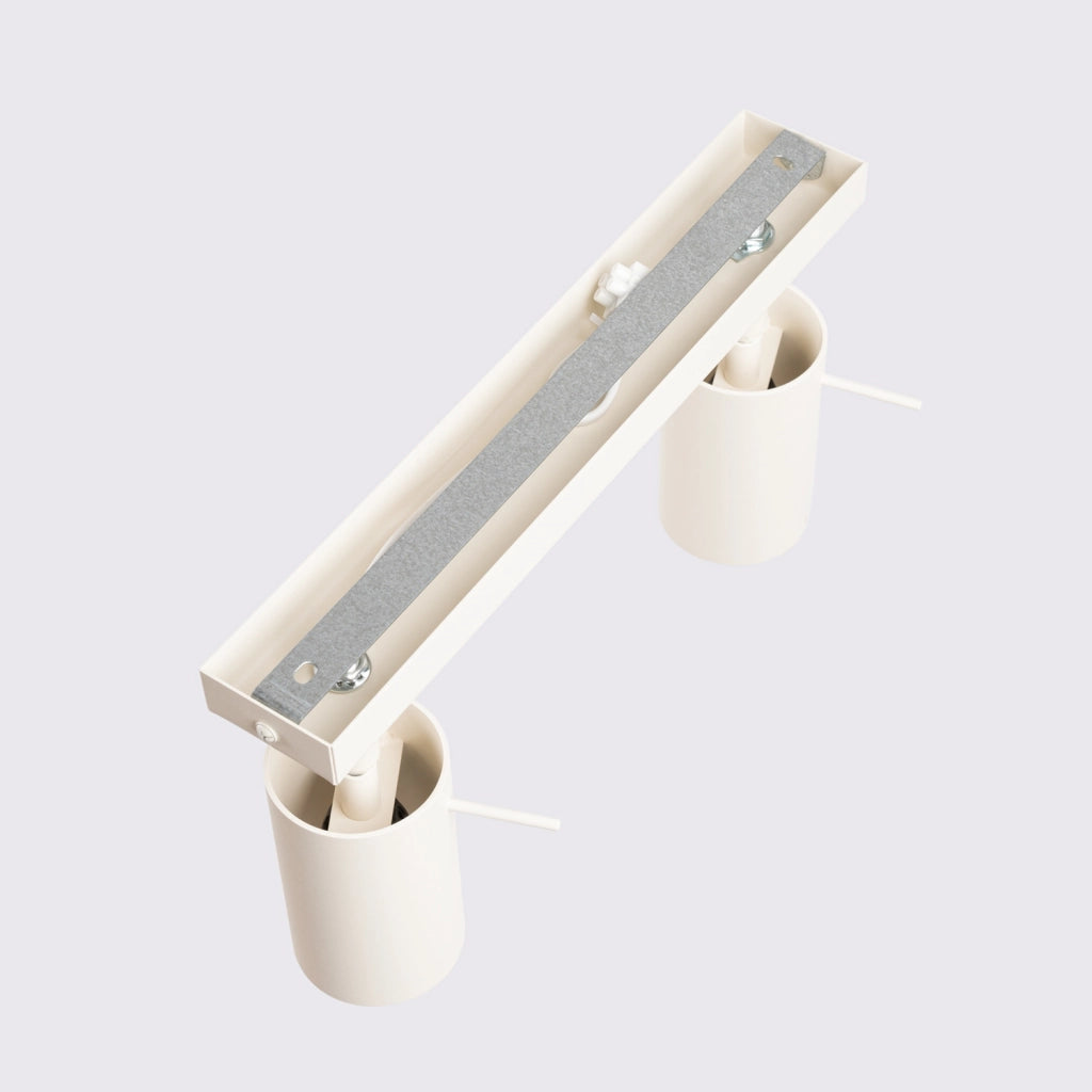 Plafoniera TORQUE Pure Lume beige 30cm 2xGU10 orientabili