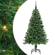 Albero di Natale | Decorazioni natalizie artificiale con 150 LED Verde 150 cm