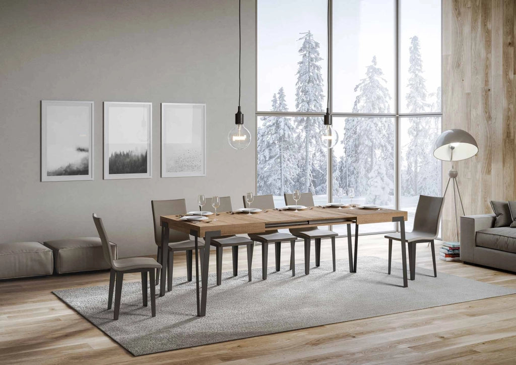 Tavolo Allungabile 130-234x90x77 cm Rio Quercia Naturale