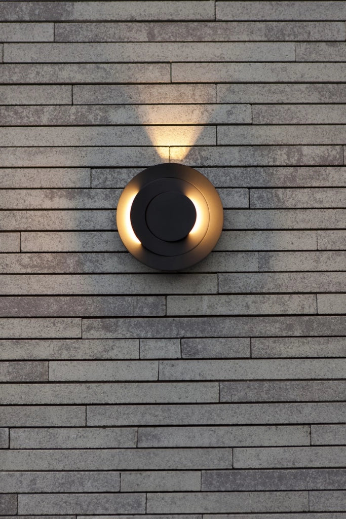 Applique esterna LED IP54 7,8W MOOV Lutec grigio scuro
