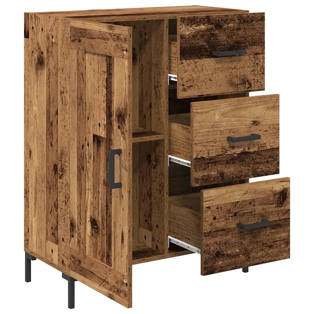 Credenza-Buffet-Armadio da cucina Legno vecchio 69.5 x 34 x 90 cm Legno multistrato