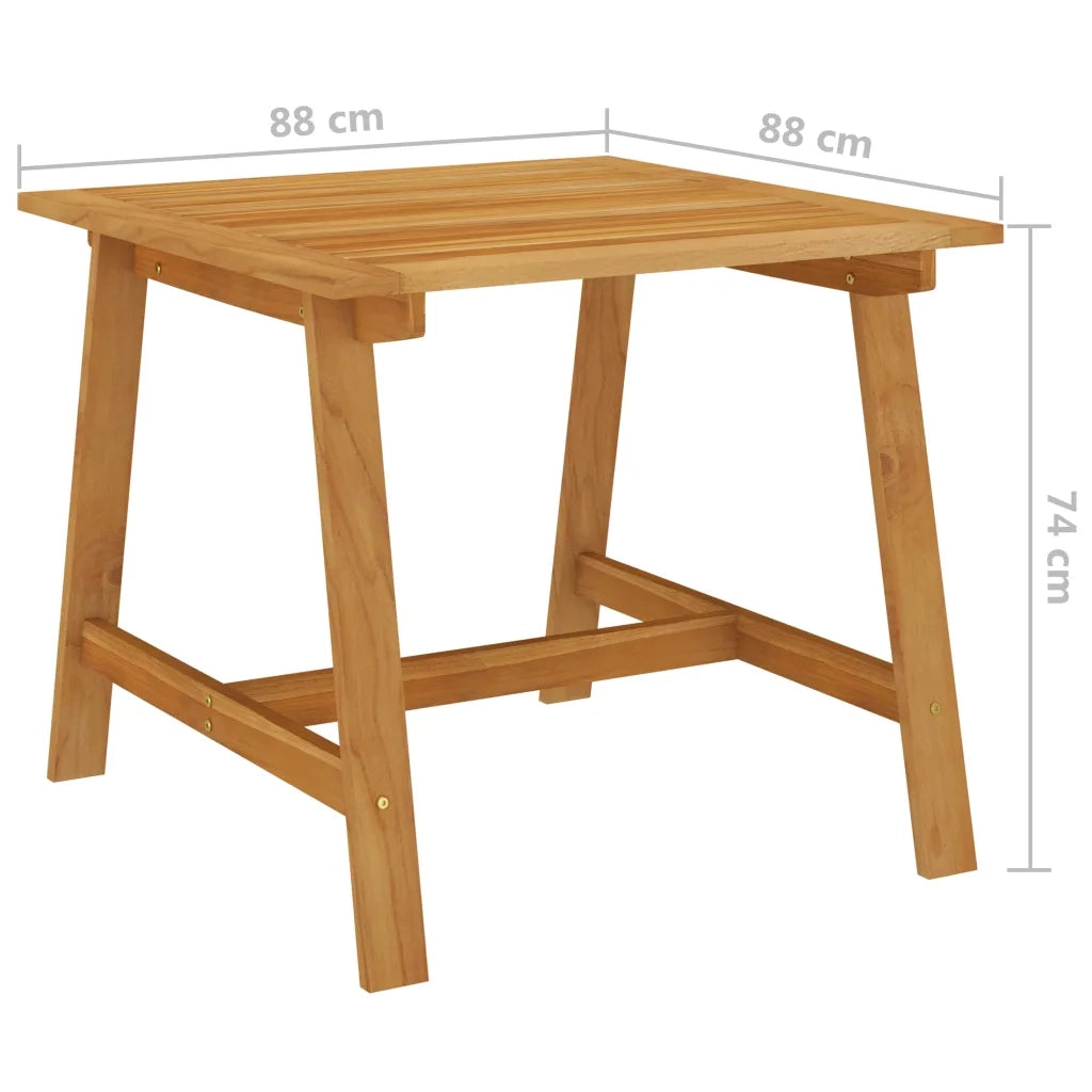 Set Mobili da Pranzo per Giardino 3 pz Grigio 3068723