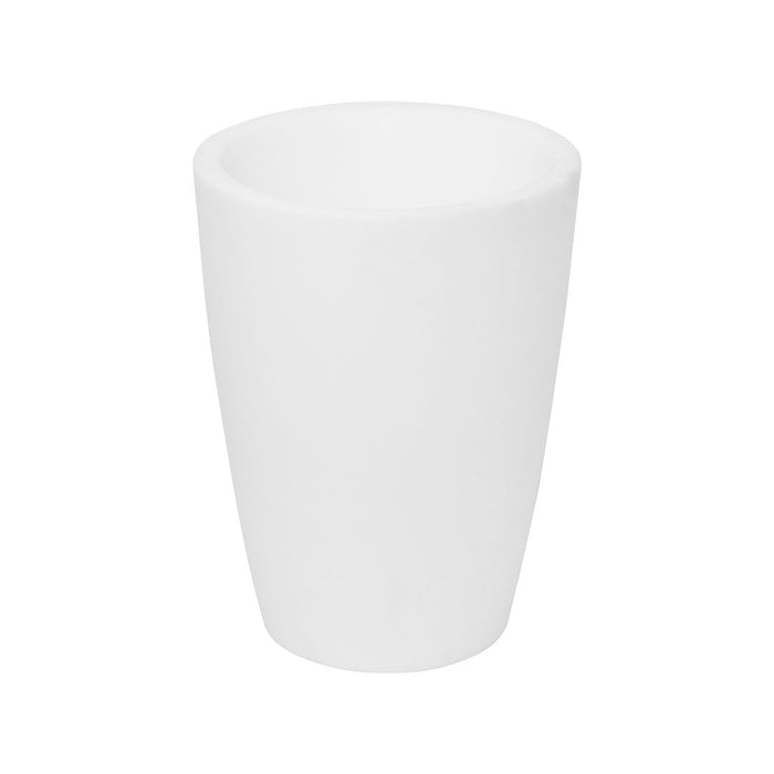 Vaso Luminoso da Giardino a LED Ø40 cm in Resina 5W Cypress Bianco Caldo