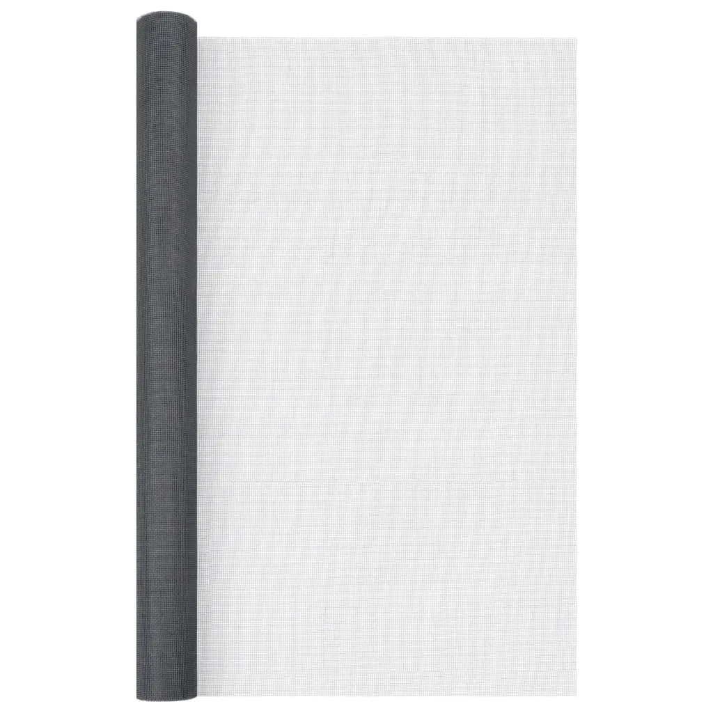 Zanzariera in Fibra di Vetro 112x2000 cm Grigia cod mxl 24685