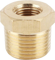 Adattatore Reducitore in Ottone da 3/8" Maschio a 1/8" Femmina Npt Fitting - Prevenzione di Fumi di Acqua, Gas e Olio - Qualità Duratura
