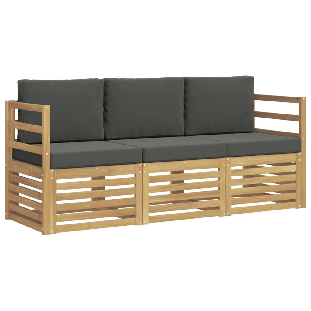 Set divani Legno di Acacia Massello 3391297