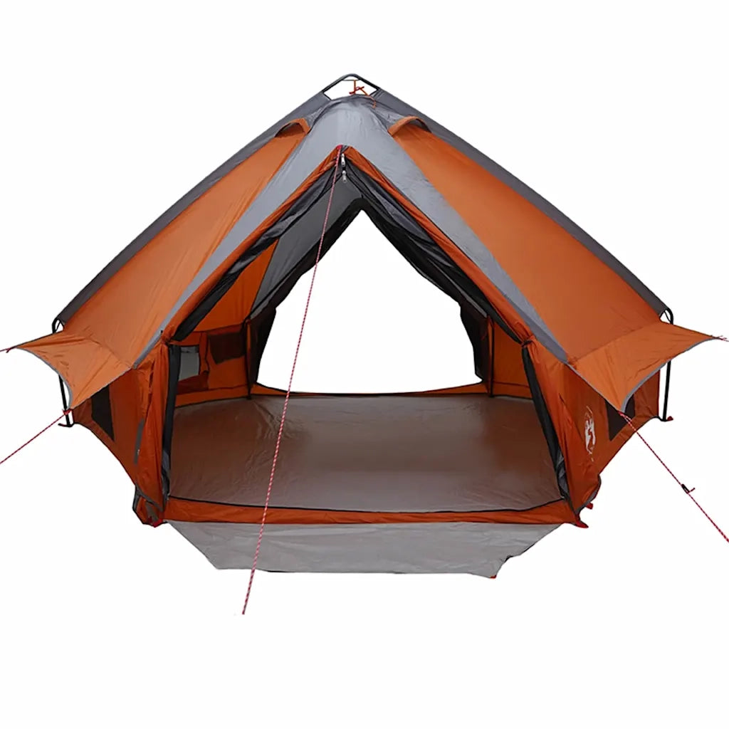 Tenda Teepee per 8 Persone 8 persona Grigio e arancione 42004070