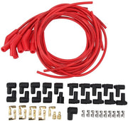 Set di cavi di accensione 8,5mm di diametro - Elevate prestazioni - Adatto per 8 cilindri - Sostituzione per auto classiche/rally/rally - Migliorata regolazione di accensione - Incluso coperchio in tessuto - Set di fili di accensione