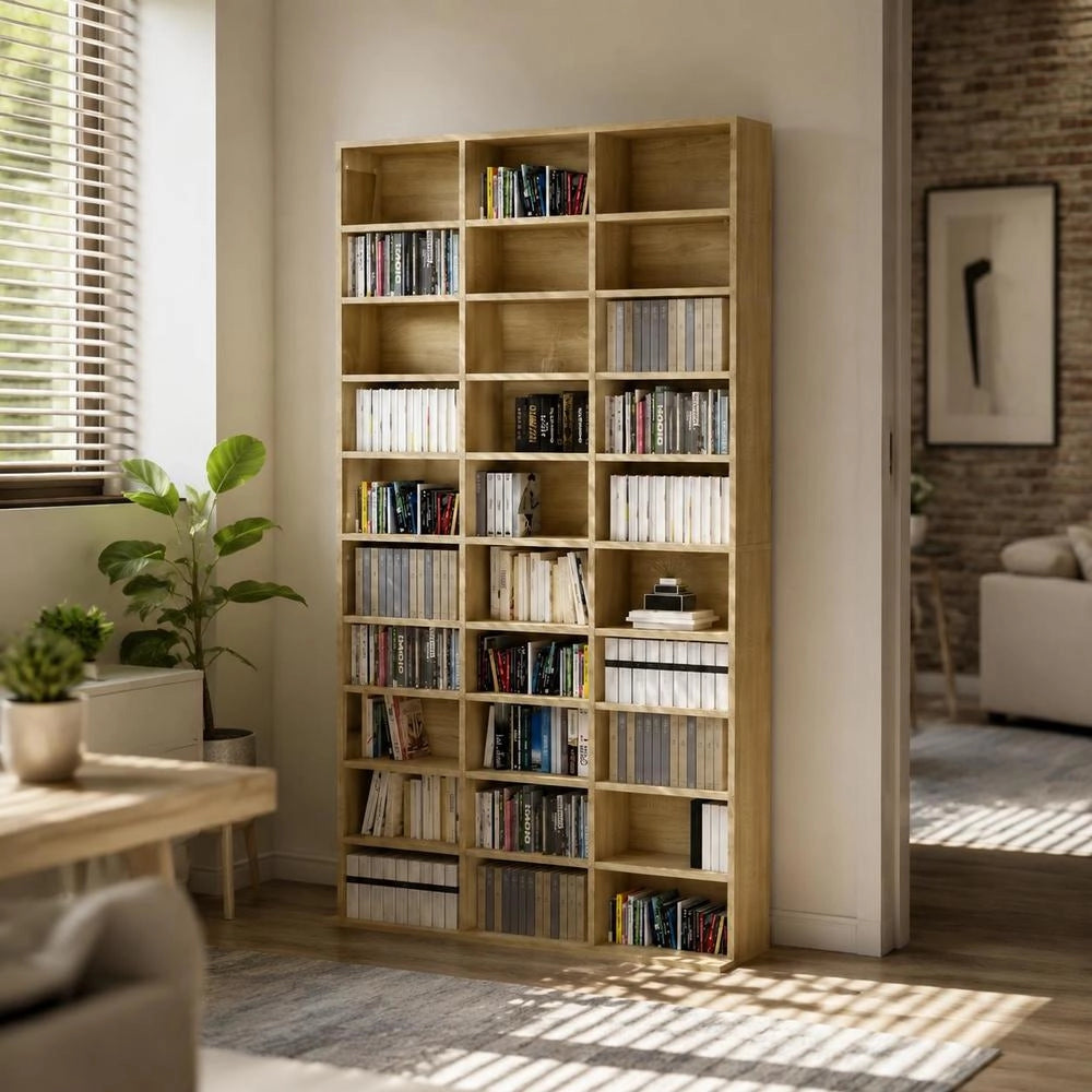 CD Cabinet Sonoma Oak 102x16x177.5 Cm Wood-based Material