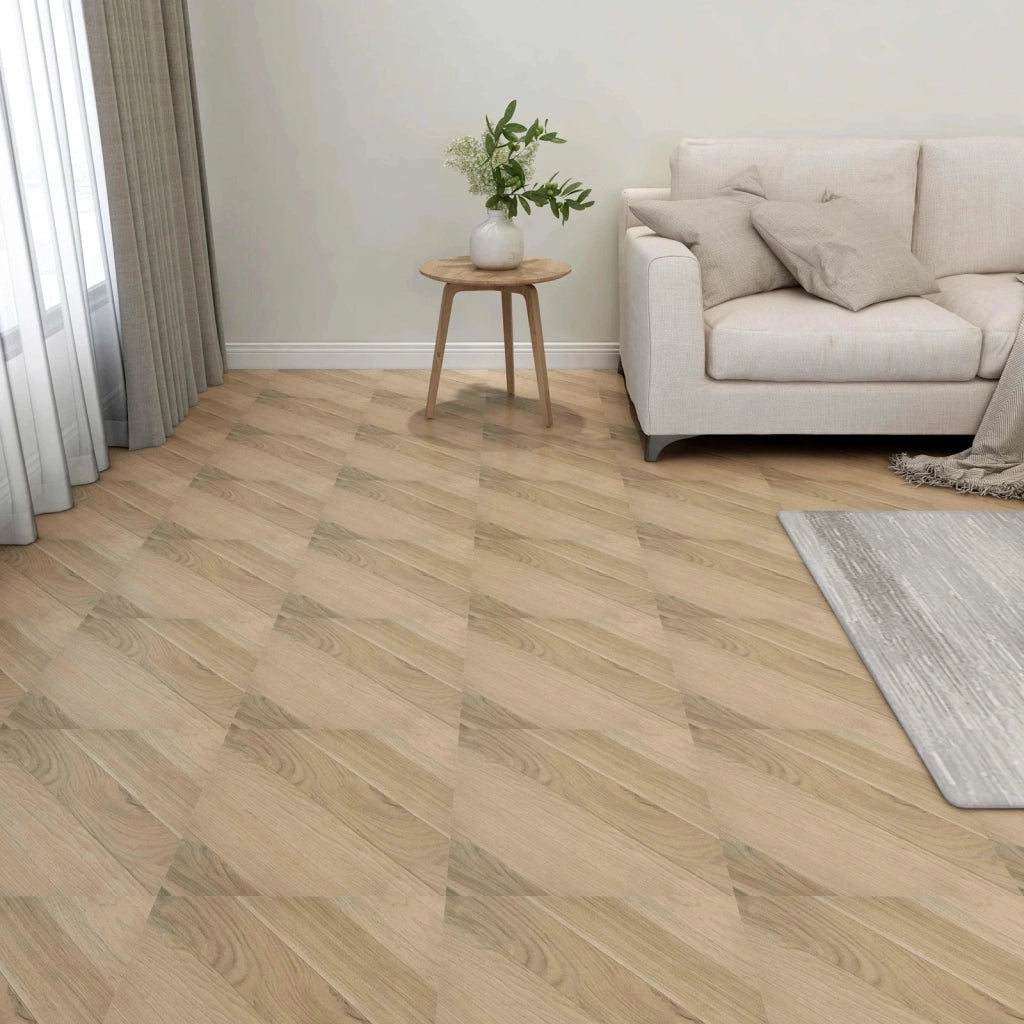 Tavole per Pavimenti 55 pz Marrone 5,11 m2 PVC CFW4206338