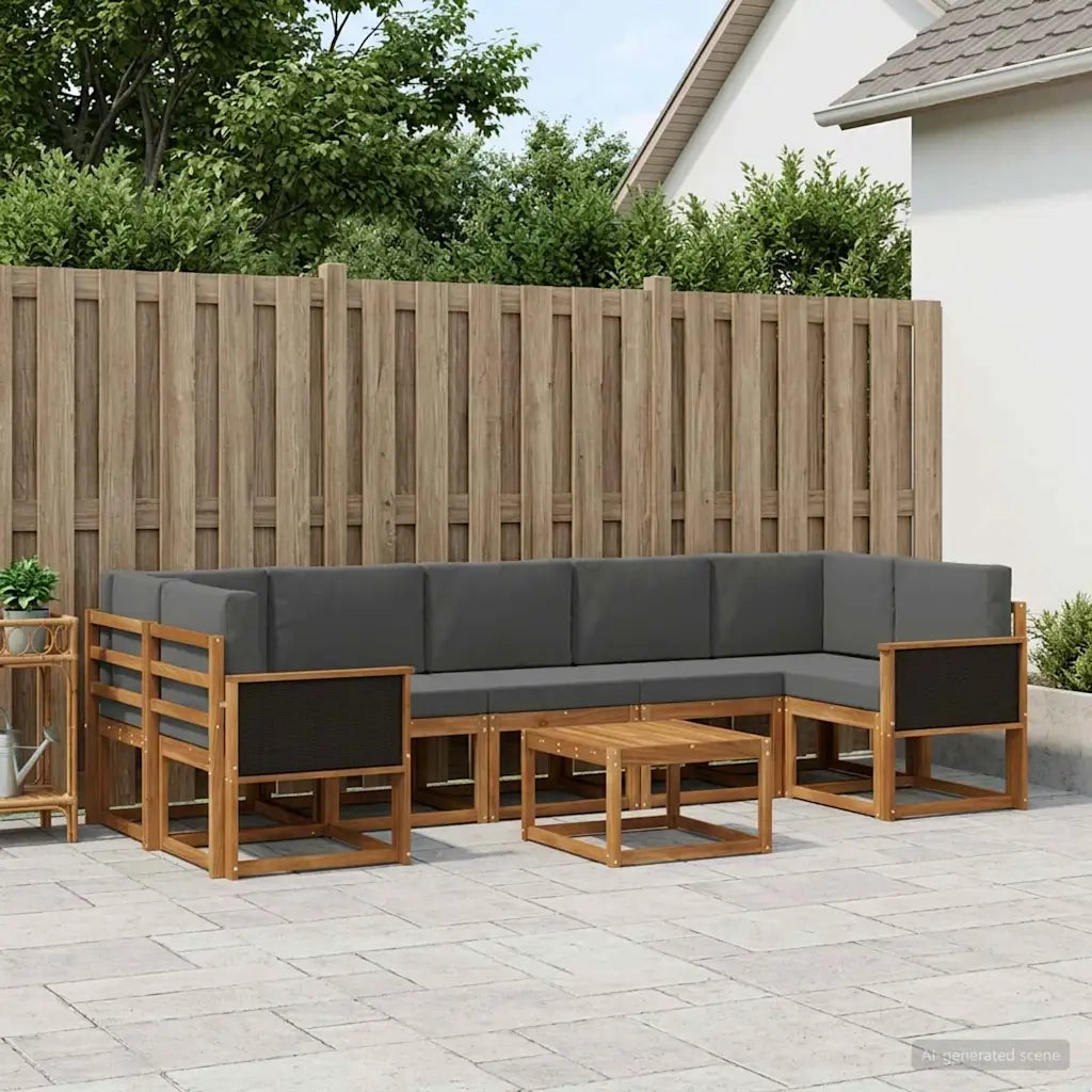Set di divani da esterno con cuscino 6 pcs 3385063