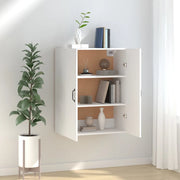 Mobile Pensile Bianco 69,5x34x90 cm in Legno Multistrato 812267
