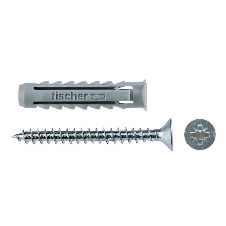 TASSELLO SX-S DIAM. 5 MM CON VITE - CONF. 100 PZ  - FISCHER