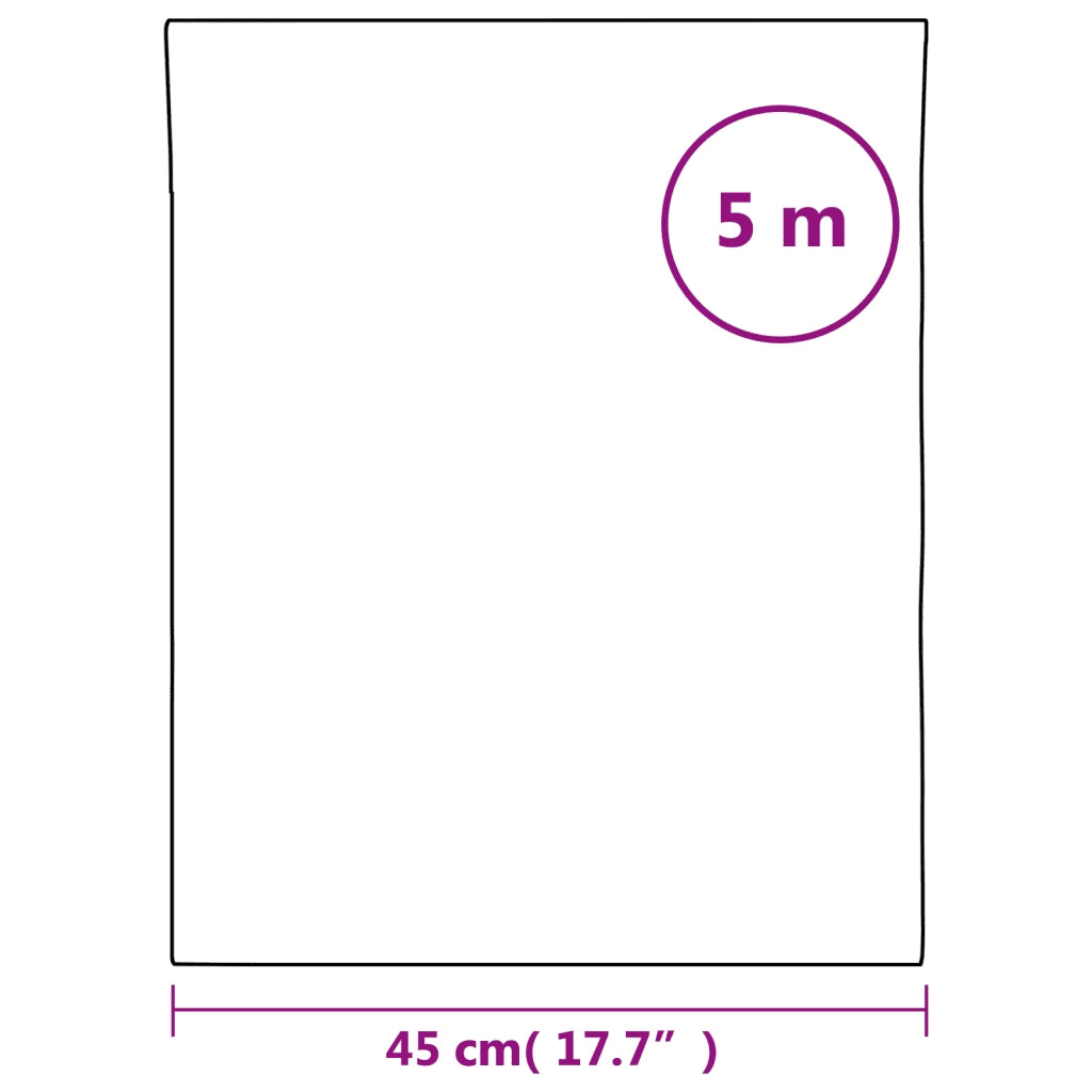 Pellicola Statica Smerigliata Grigio 45x500cm PVC 155811