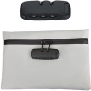 Documententelefoon Vuurvasta - Impermeabile - Borsa Portatile con Cerniera - Resistenze al Fumo - Tessuto Oxford - Chiusura a Cerniera Robusta